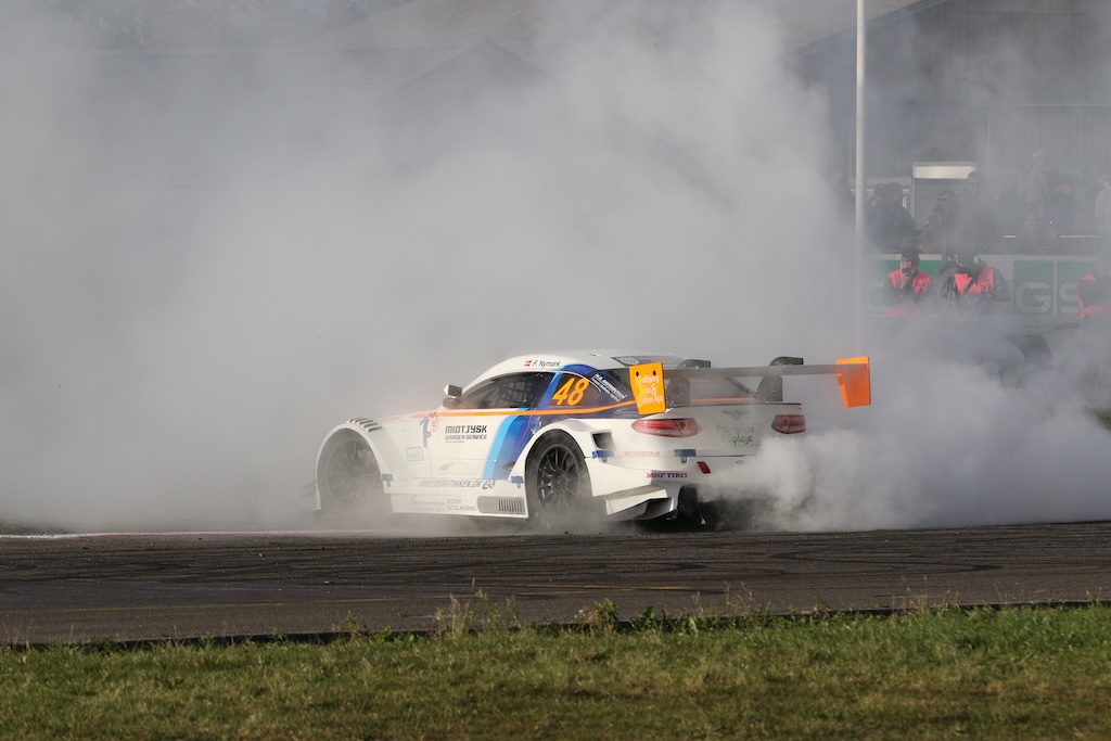 Frederik Nymark, Super GT Danmark mesterskabsvinder 2024.
(Foto: Motorsporten.dk)